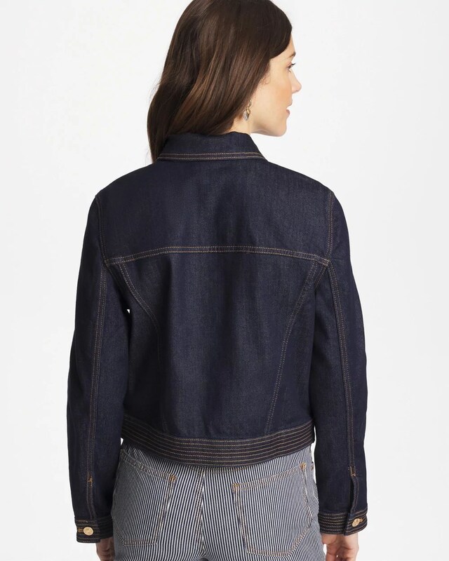 Denim Trucker Jacket - image 4